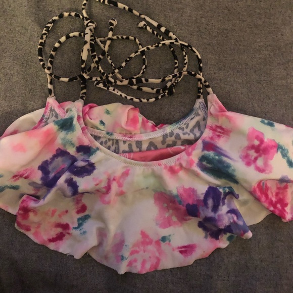 PINK swim top - Picture 1 of 4